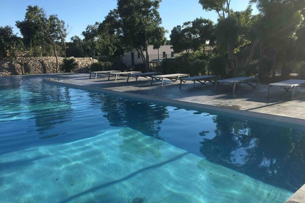 Bonifacio 3Mn Du Port! Villa Piscine Chauffee ,Clim,Wifi Bagian luar foto